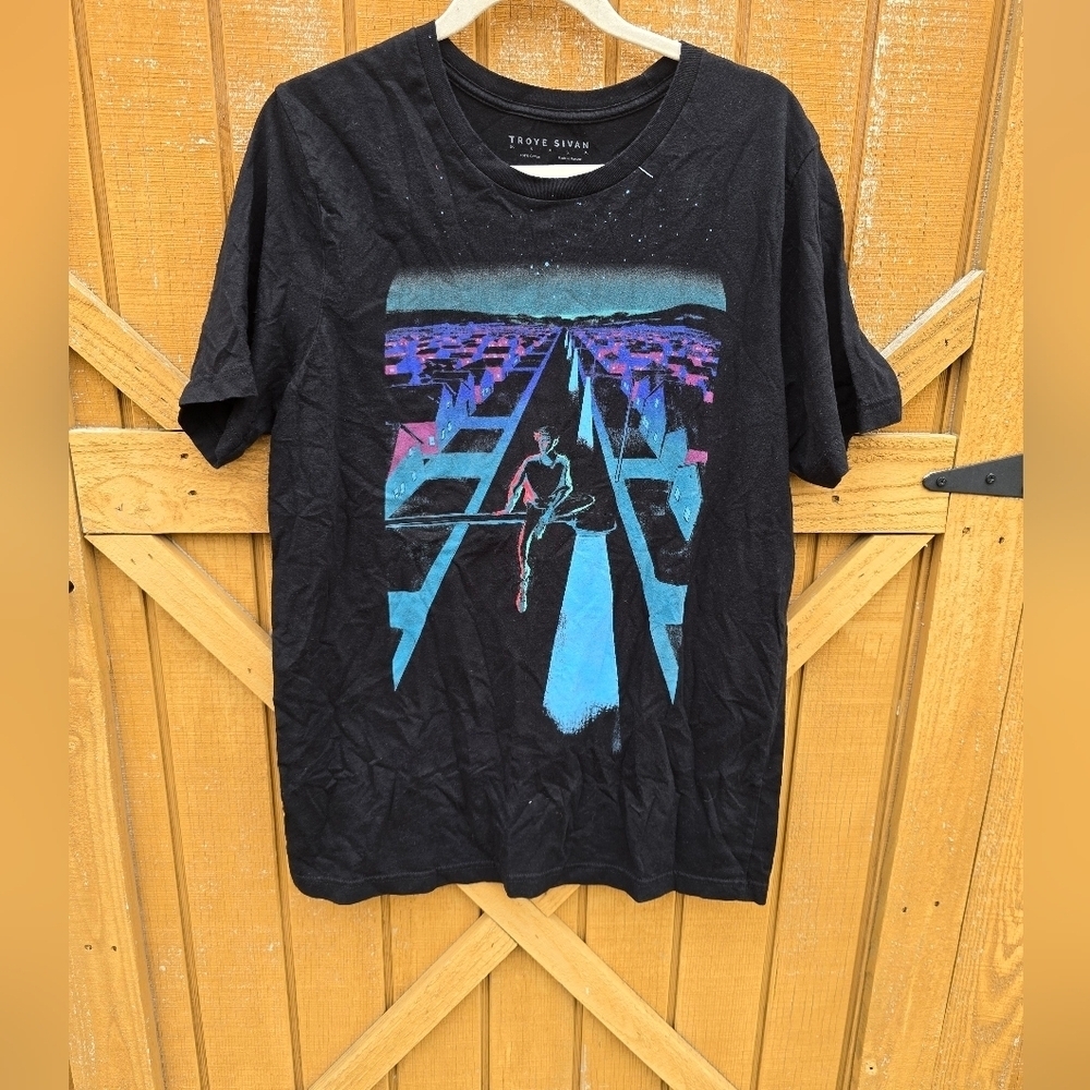 Black Graphic Tee
